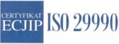 Wdrożyliśmy certyfikat jakości ISO 9002